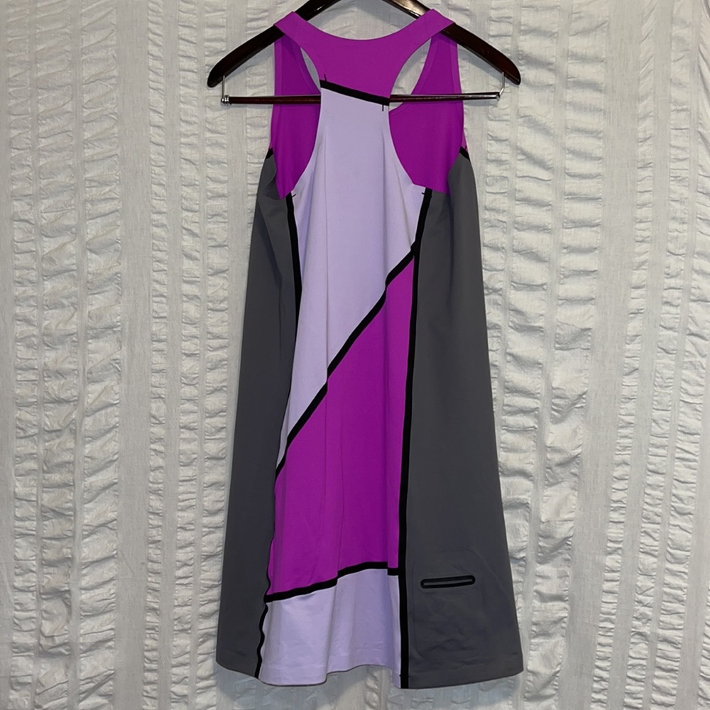 Title Nine Color Block Racerback Dress - Picture 2 of 6